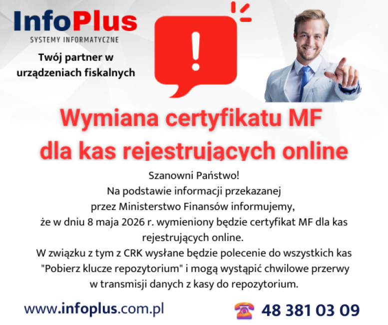 🚨 UWAGA, PRZEDSIĘBIORCY! Kasy online szykują się na ważną aktualizację! 🚨